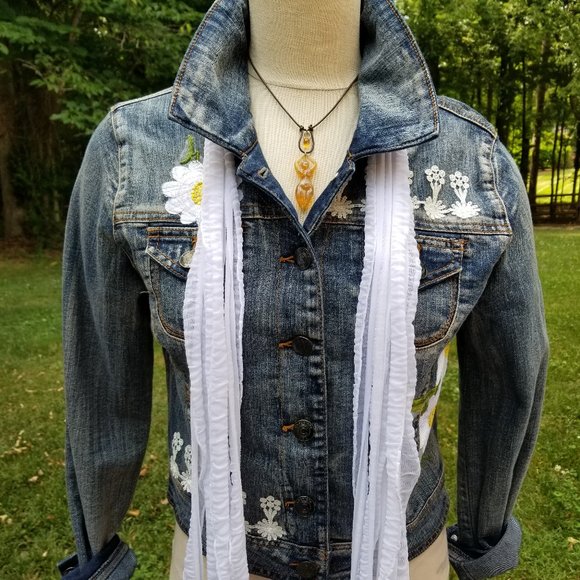 AIR Artsy Accessories Accessories - White Thin Flutter Scarf Lightweight Women Accessory Mult…